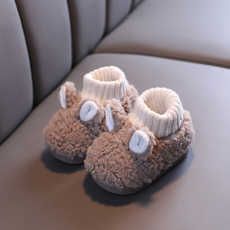 Toddler Warm Cotton Winter Home Slippers