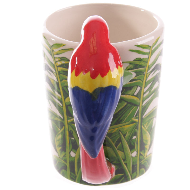 Hanging Parrot Coffee Mug