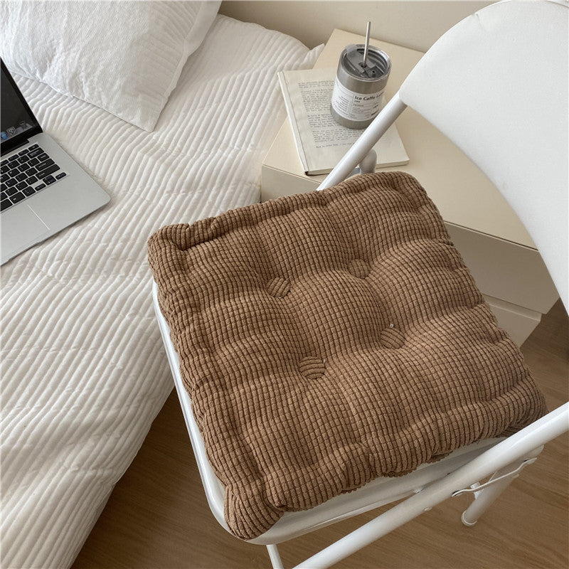 Square Corduroy Seat Cushions for Home & Office