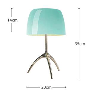 Vintage Copper Table Lamp: Retro