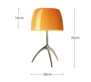 Vintage Copper Table Lamp: Retro