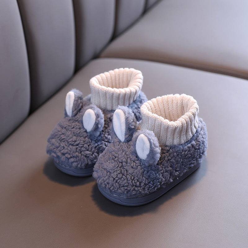 Toddler Warm Cotton Winter Home Slippers