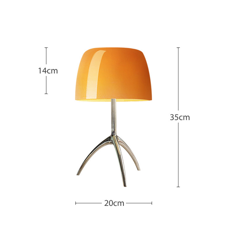 Vintage Copper Table Lamp: Retro