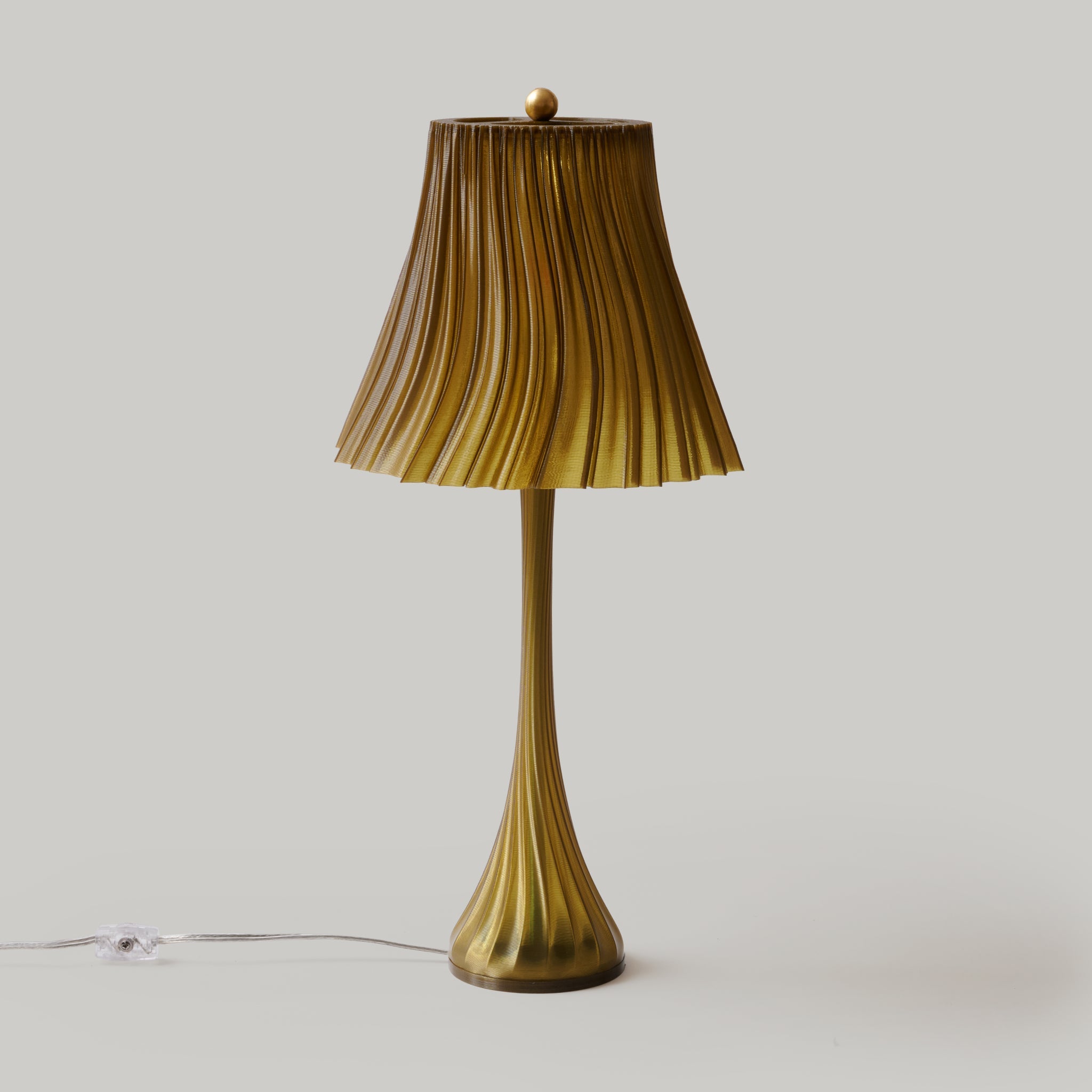 Pleated Skirt Lamp *3D Printed