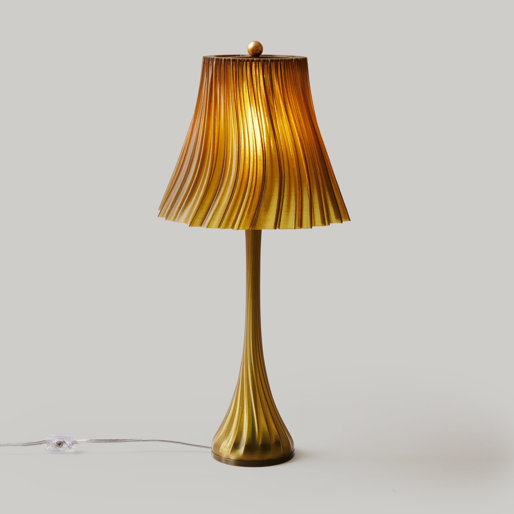 Pleated Skirt Lamp *3D Printed