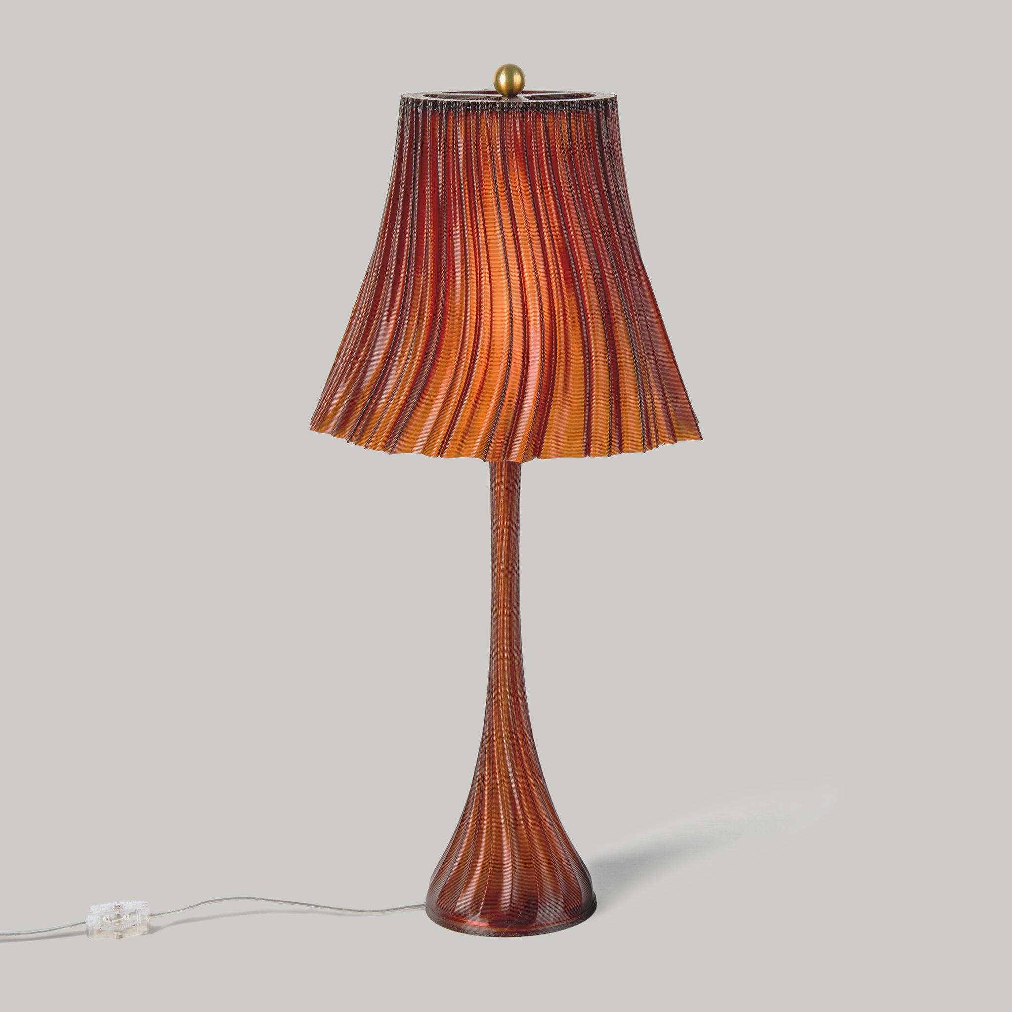 Pleated Skirt Lamp *3D Printed