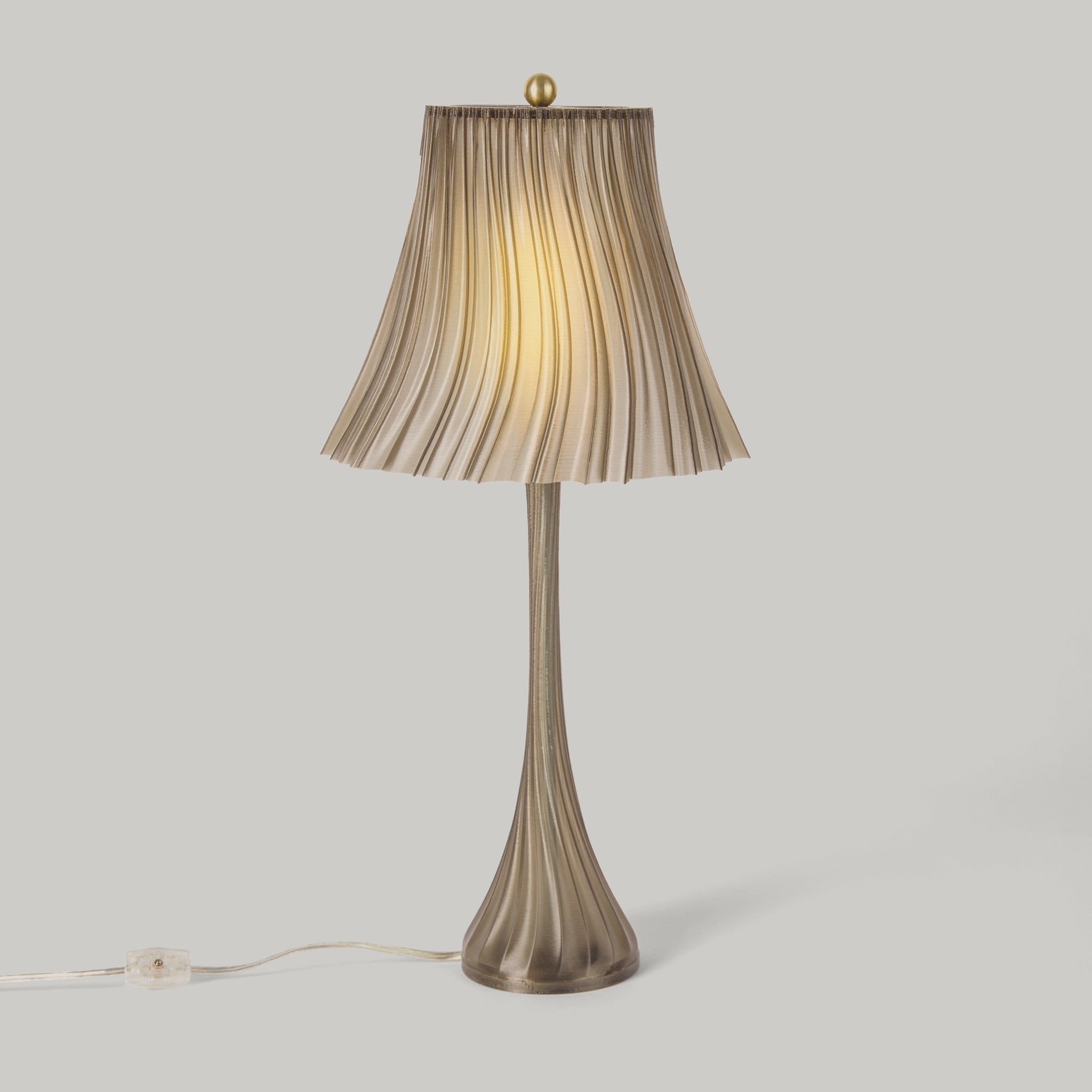Pleated Skirt Lamp *3D Printed
