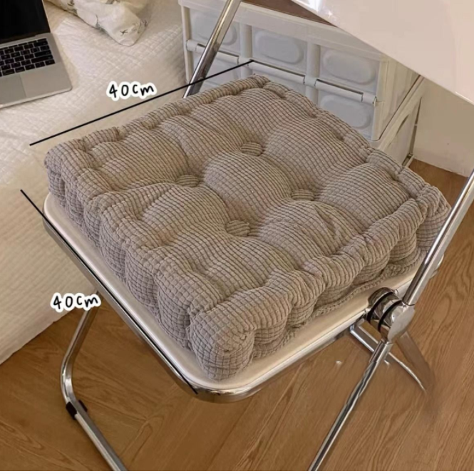 Square Corduroy Seat Cushions for Home & Office
