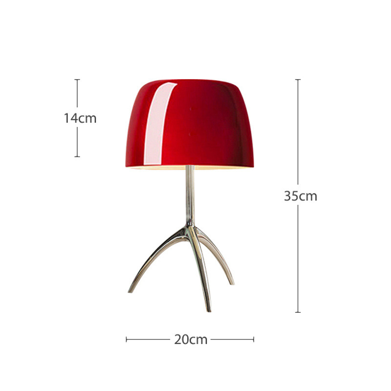 Vintage Copper Table Lamp: Retro