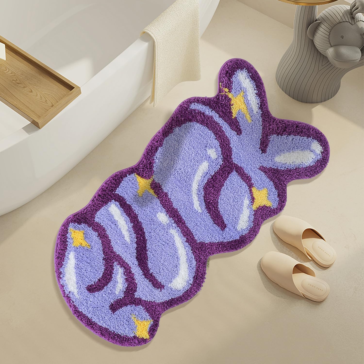 Truly Funky Bathroom Rug