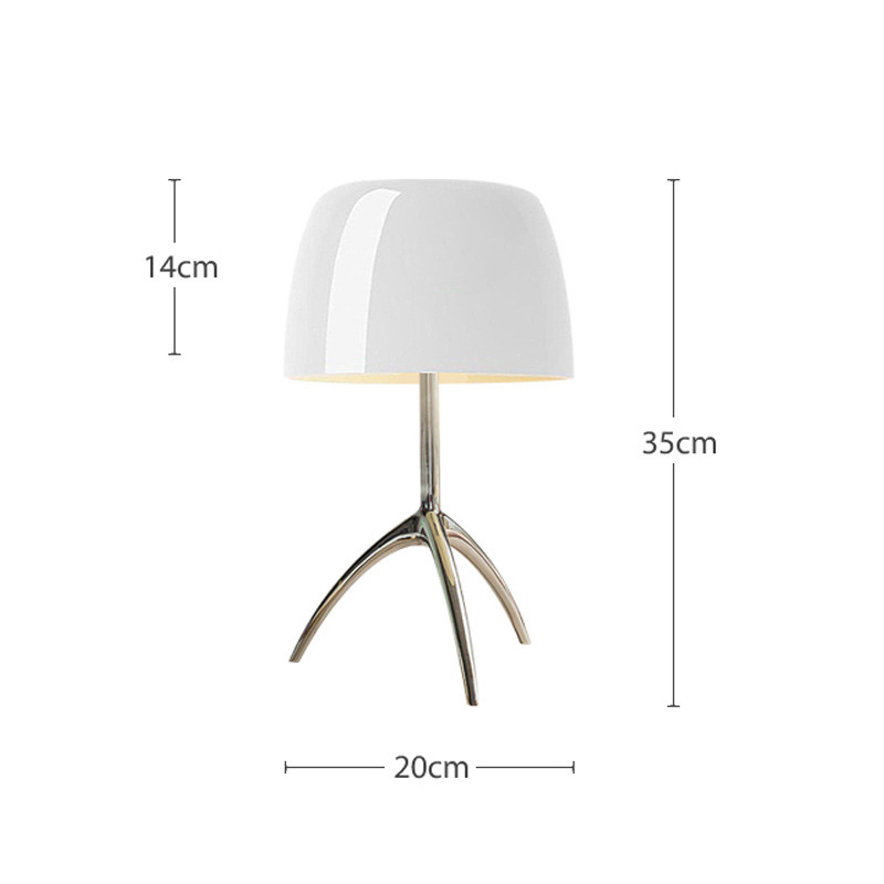 Vintage Copper Table Lamp: Retro