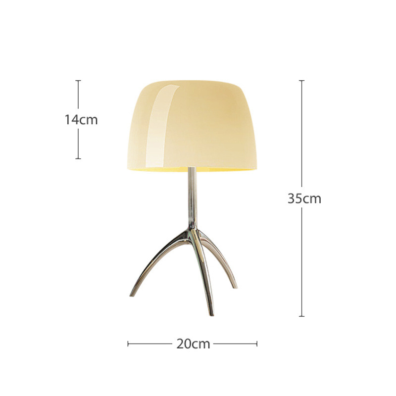 Vintage Copper Table Lamp: Retro